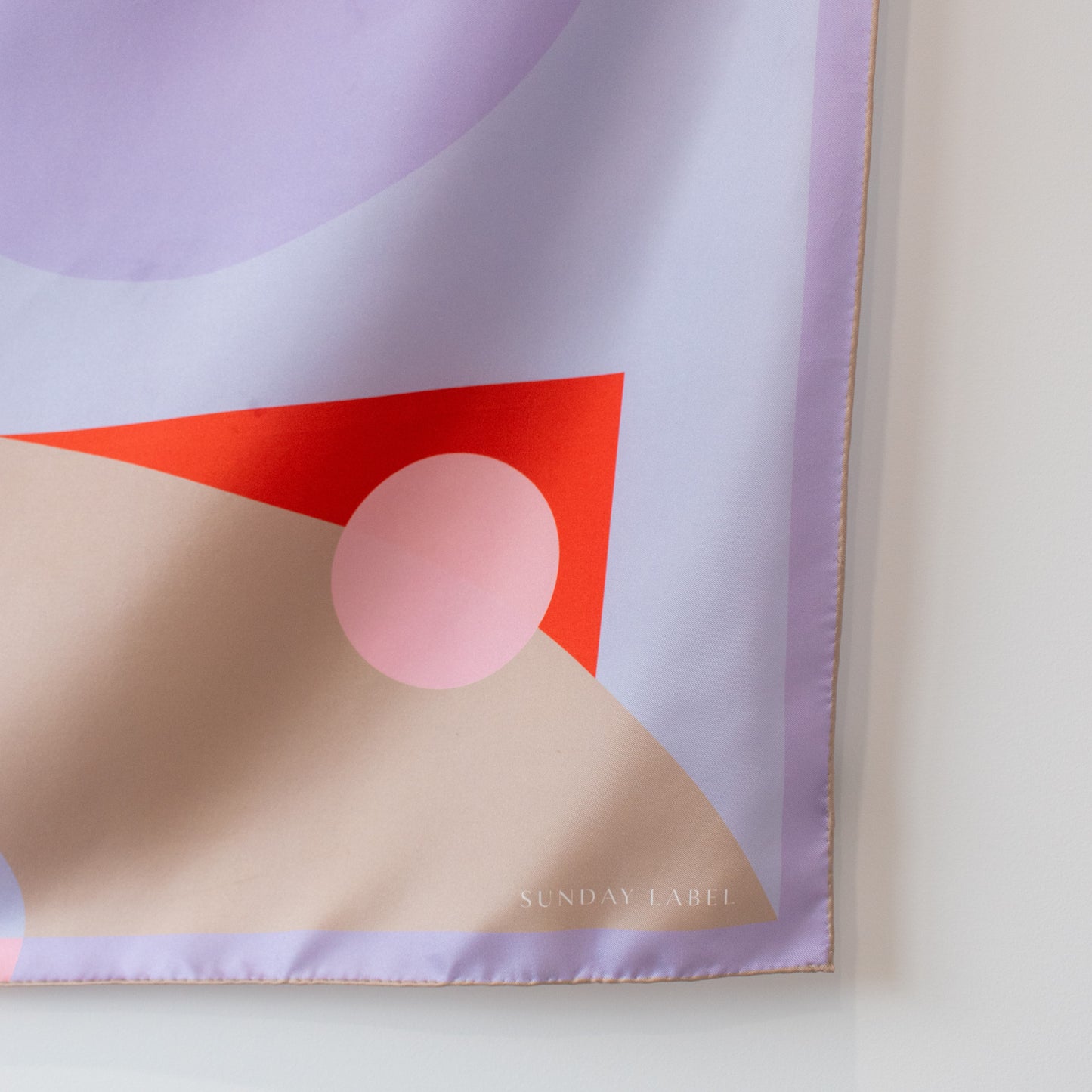 Sunday Label Silk Scarf - Seattle Summer