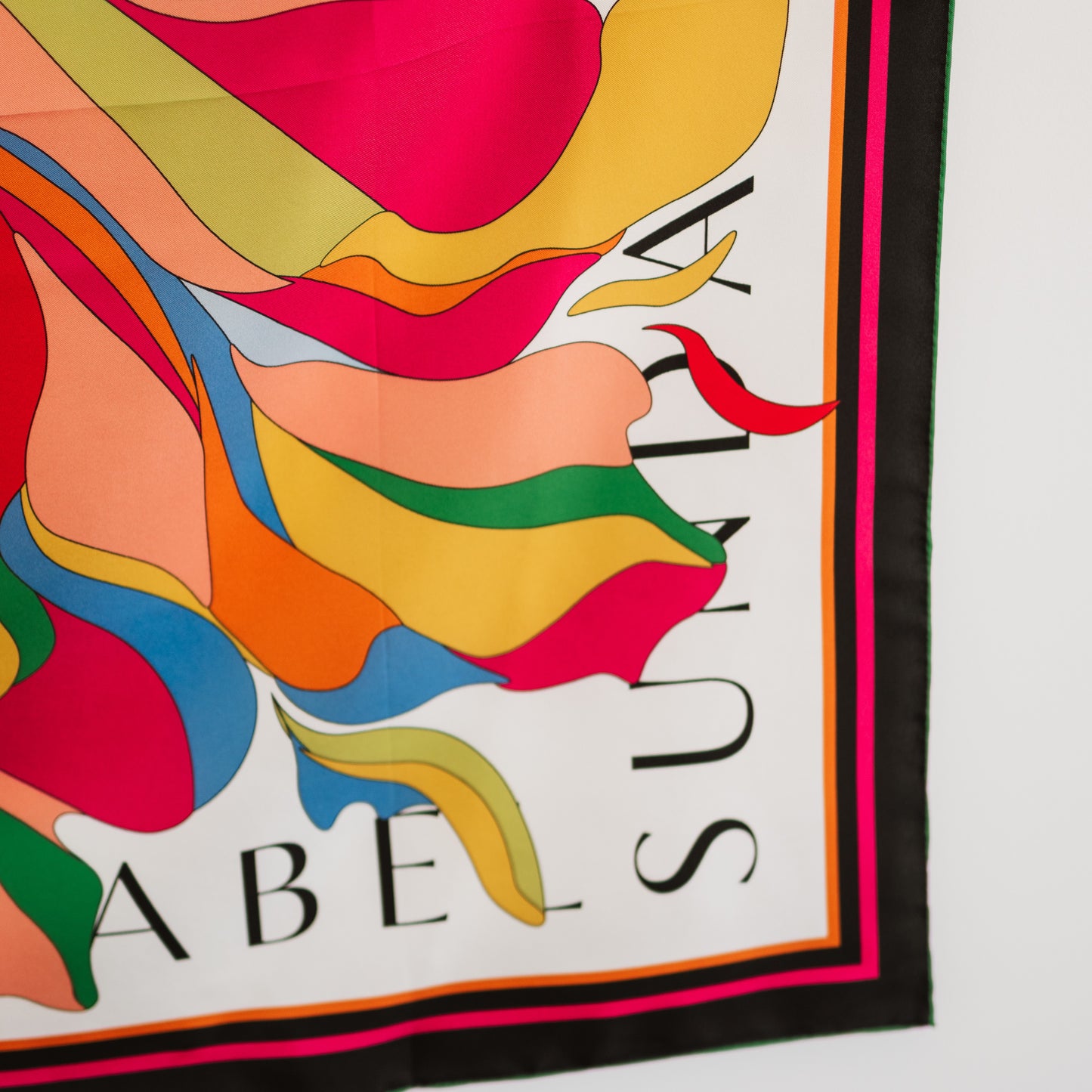 Sunday Label Silk Scarf - Martha Spring - 90cm silk square scarf