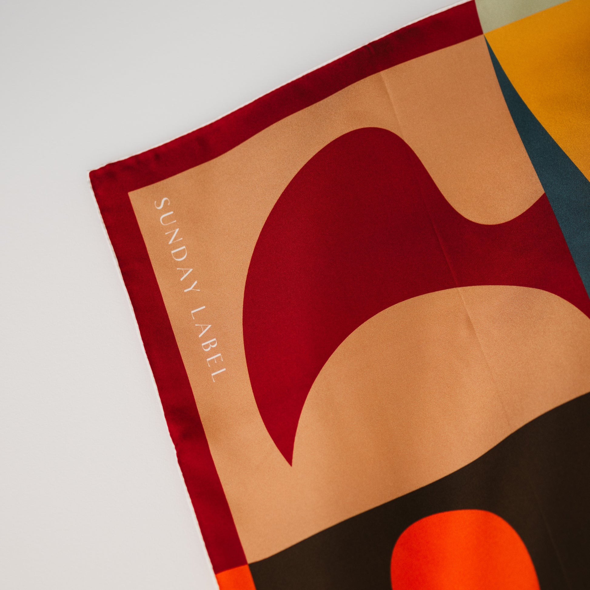 Sunday Label Silk Scarf - Shirley Bold - 90cm silk square scarf