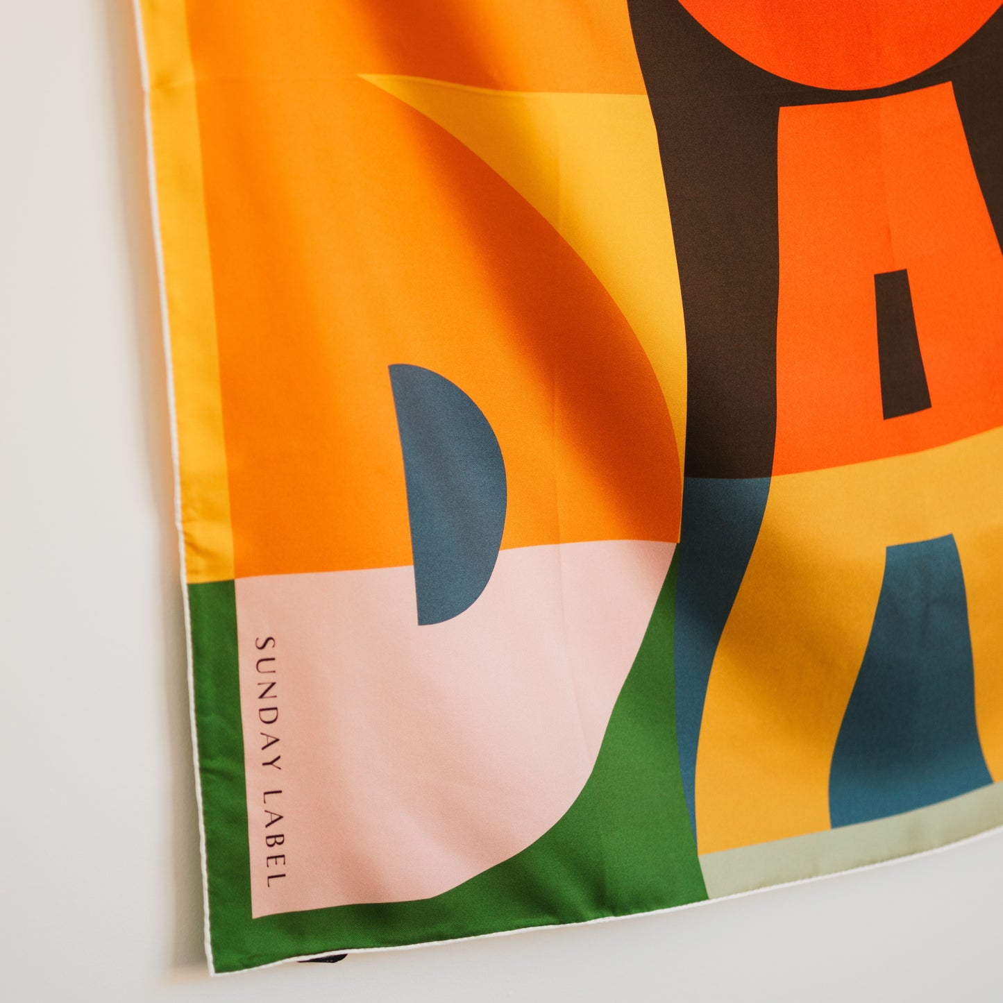 Sunday Label Silk Scarf - Shirley Bold - 90cm silk square scarf