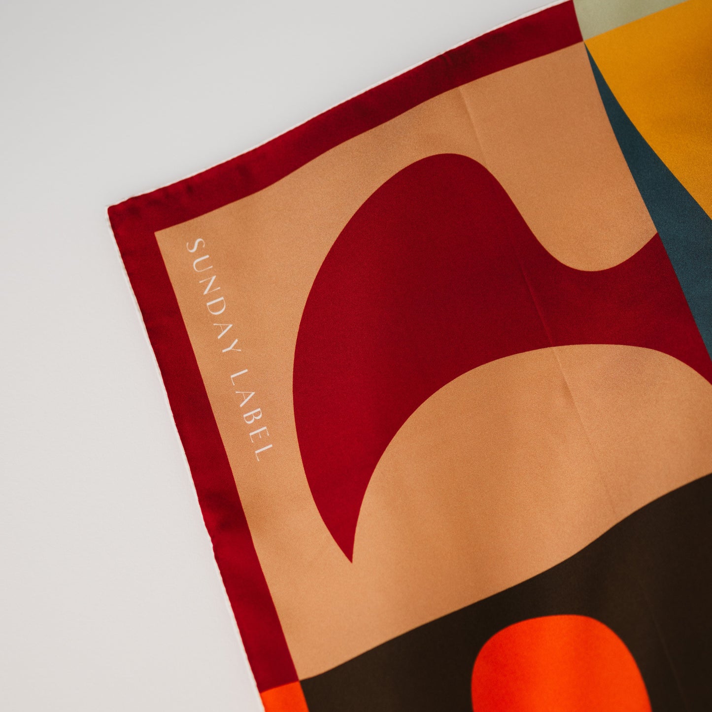 Sunday Label Silk Scarf - Shirley Bold - 90cm silk square scarf